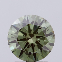 1.50 Carats Lab Grown FANCY VIVID GREEN Diamond Loose VS1 | $3,200 Estimated Retail Value (UGL & IGI Certs) | Round Cut at PristineAuction.com