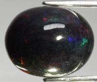 4.30 Carats Natural Black Opal Loose | $800 Estimated Retail Value (UGL Cert) at PristineAuction.com