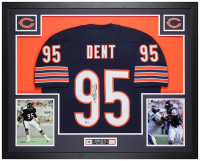Richard Dent Signed Custom Framed Jersey Display Inscribed "HOF 11" (Beckett) at PristineAuction.com