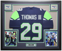 Earl Thomas III Signed Custom Framed Jersey Display (Beckett) at PristineAuction.com