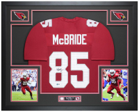 Trey McBride Signed Custom Framed Jersey Display (Beckett) at PristineAuction.com