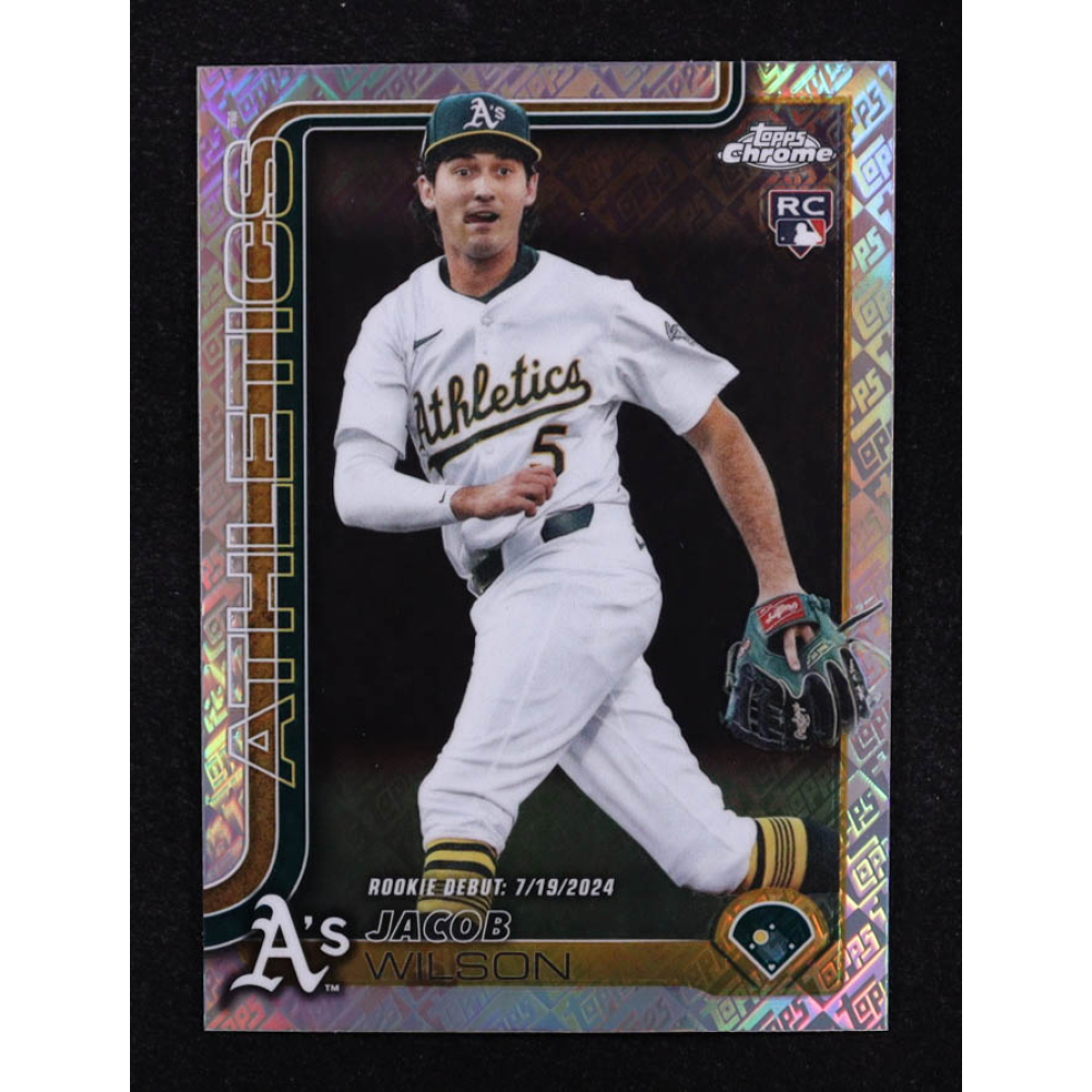 Jacob Wilson 2025 Topps Chrome Update #USC150 RC at PristineAuction.com
