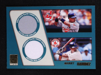 Manny Ramirez 2001 Topps Traded Dual Jersey Relics #TTRMR at PristineAuction.com