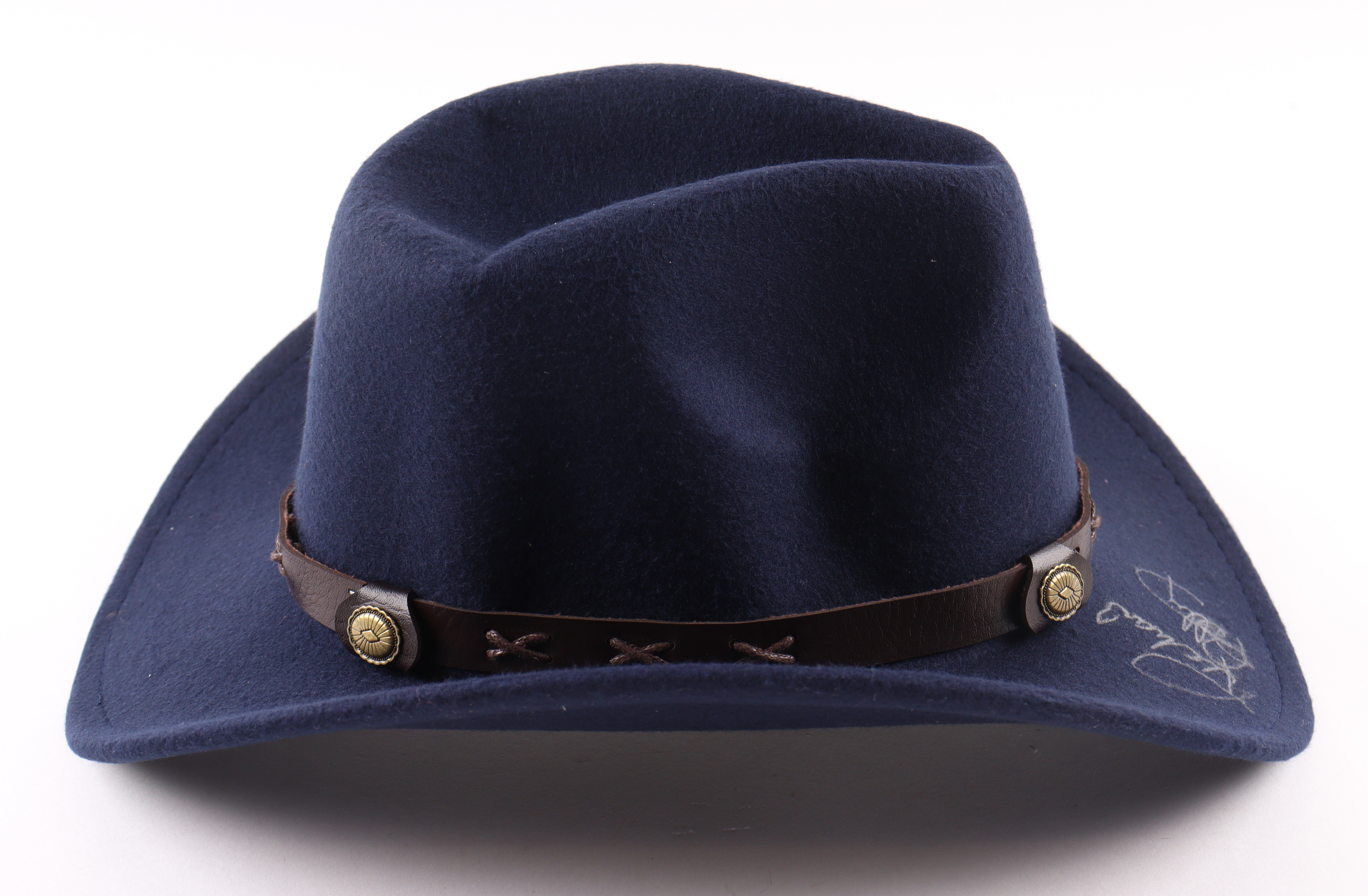 Richard Petty Signed Cowboy Hat (Beckett) at PristineAuction.com Richard Petty Signed Cowboy Hat (Beckett) at PristineAuction.com