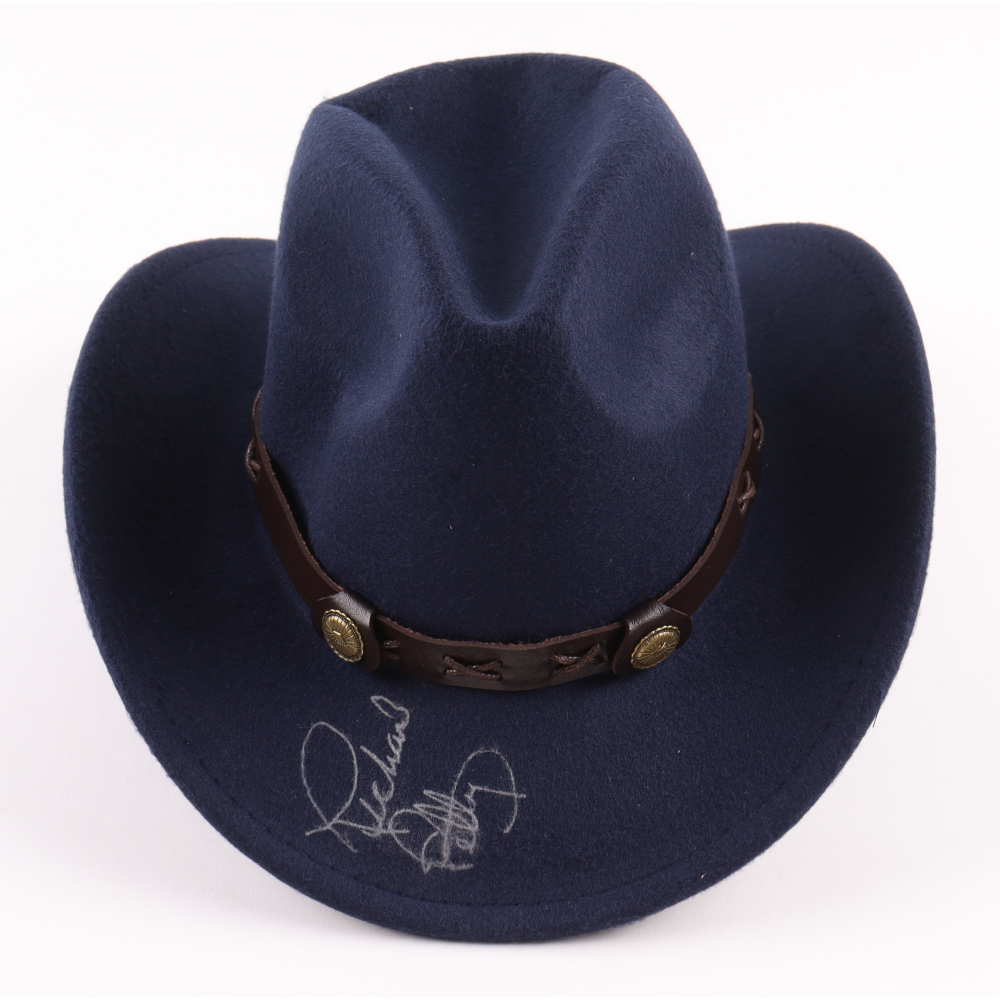Richard Petty Signed Cowboy Hat (Beckett) at PristineAuction.com