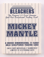 Mickey Mantle 1996 Bleachers 23KT Gold at PristineAuction.com