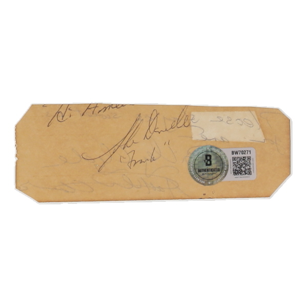 Matthew Cowles Signed Cut With Inscription (Beckett) at PristineAuction.com Matthew Cowles Signed Cut With Inscription (Beckett) at PristineAuction.com