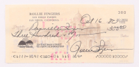 Rollie Fingers Signed Original Personal Bank Check (Autograph Reference) at PristineAuction.com