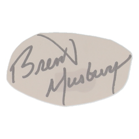 Brent Musburger Signed Cut (Beckett) at PristineAuction.com Brent Musburger Signed Cut (Beckett) at PristineAuction.com