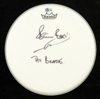 Pete Best Signed Remo Drumhead Inscribed "The Beatles" (Beckett) at PristineAuction.com