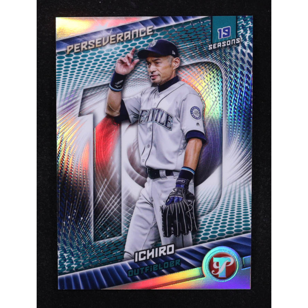 Ichiro 2025 Topps Pristine Perseverance #P-13 at PristineAuction.com