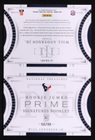 Will Anderson Jr. 2023 Panini National Treasures Rookie Jumbo Prime Signatures Booklet #12 #50/99 RC at PristineAuction.com