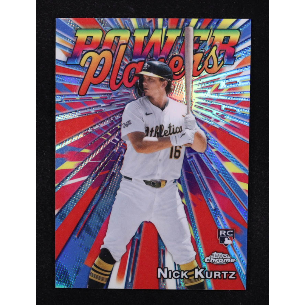 Nick Kurtz 2025 Topps Chrome Power Players #PP-30 RC at PristineAuction.com