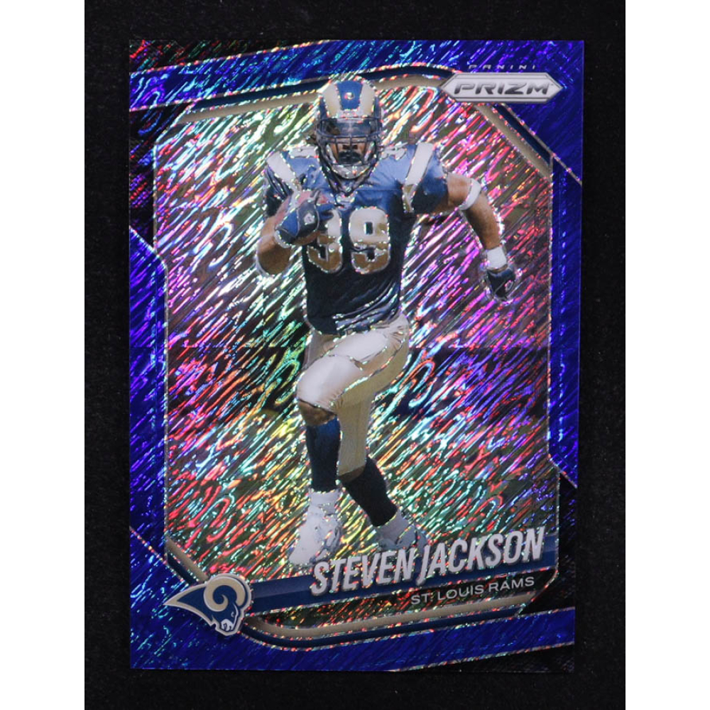 Steven Jackson 2025 Panini Prizm Blue Shimmer #289 #21/35 at PristineAuction.com