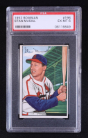 Stan Musial 1952 Bowman #196 (PSA 6) at PristineAuction.com