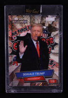 Donald Trump 2024 Wild Card Alumination Comix Commander In Chief Shimmer #ACBC-DT6 #2/5 at PristineAuction.com