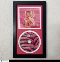 Megan Moroney Signed "Cloud 9" Custom Framed CD Insert Display (PSA) at PristineAuction.com