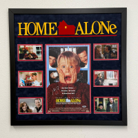Macaulay Culkin Signed "Home Alone" Custom Framed Movie Poster (PSA) at PristineAuction.com