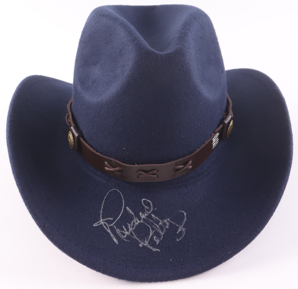 Richard Petty Signed Cowboy Hat (Beckett) at PristineAuction.com Richard Petty Signed Cowboy Hat (Beckett) at PristineAuction.com