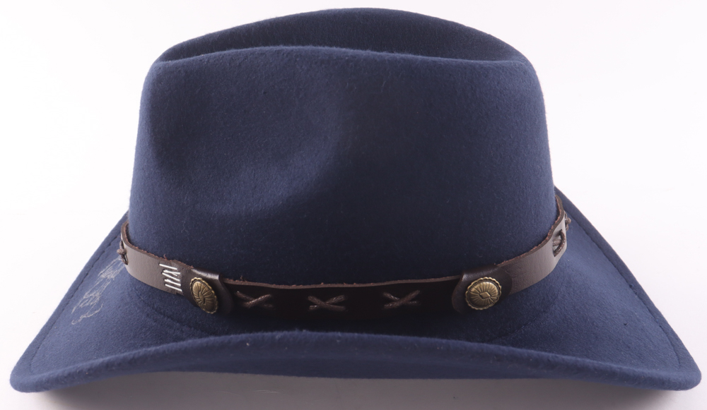 Richard Petty Signed Cowboy Hat (Beckett) at PristineAuction.com Richard Petty Signed Cowboy Hat (Beckett) at PristineAuction.com