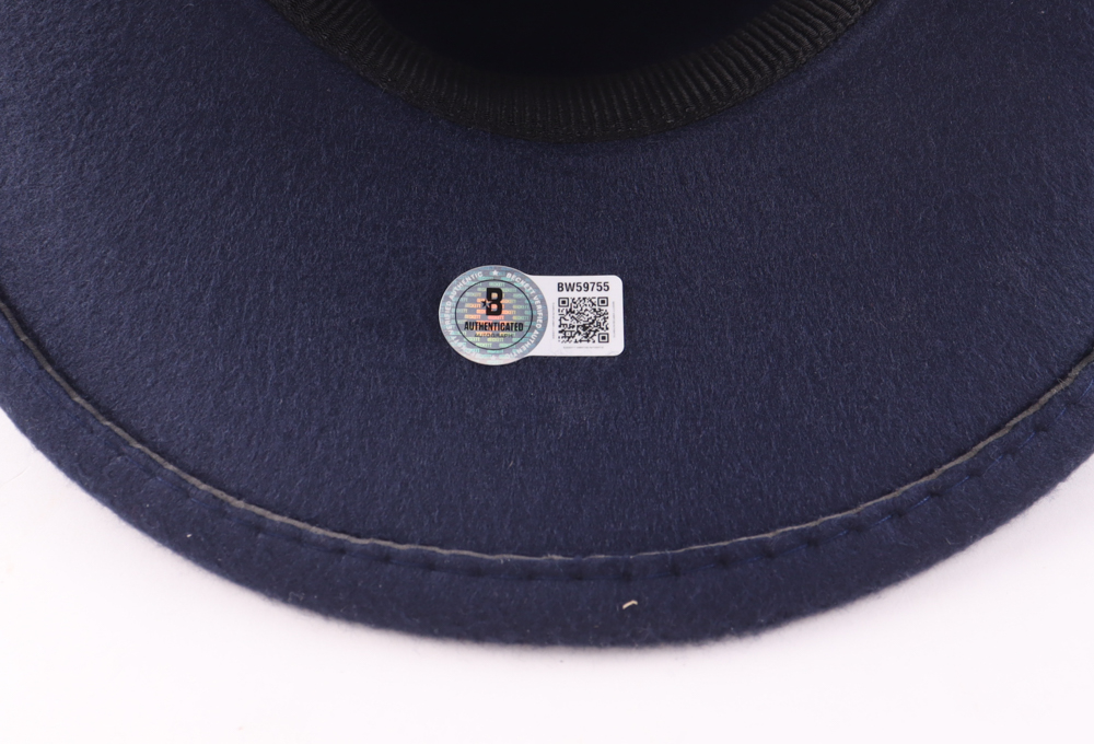 Richard Petty Signed Cowboy Hat (Beckett) at PristineAuction.com Richard Petty Signed Cowboy Hat (Beckett) at PristineAuction.com