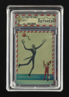 "Elf Over The Shelf" | Gold Rush - 2024 The Case Hitmen 1/1 Custom Art Card with Display Case at PristineAuction.com