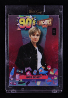 Josie Bissett 2024 Wild Card Decades Special Preview Edition Pink #9D3-JB #4/8 at PristineAuction.com