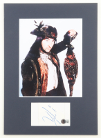 Tony Robinson Signed "Blackadder" Custom Matted Cut Display (Beckett) at PristineAuction.com