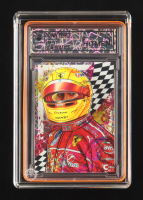 Lewis Hamilton - "Down Force" | Quadratics - 2025 The Case Hitmen 1/1 Custom Art Card with Display Case at PristineAuction.com