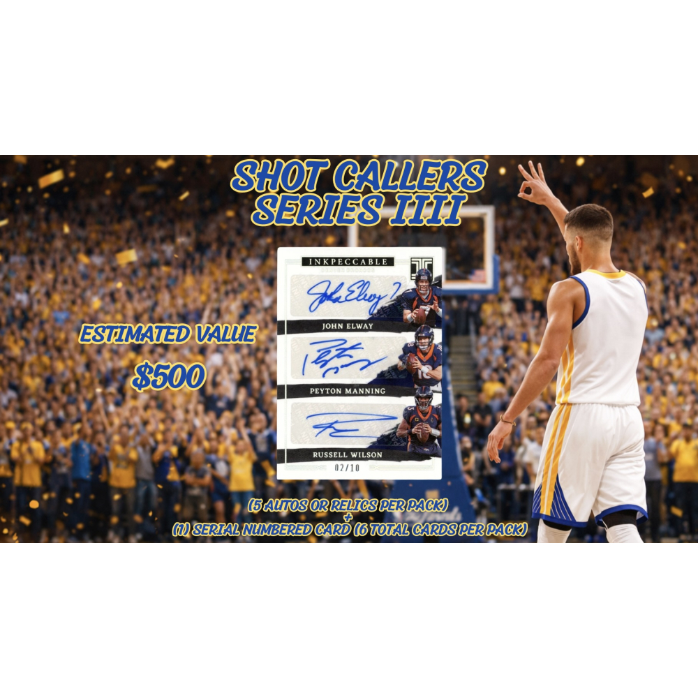 Break King: Shot Callers Series IIII Mystery Box at PristineAuction.com