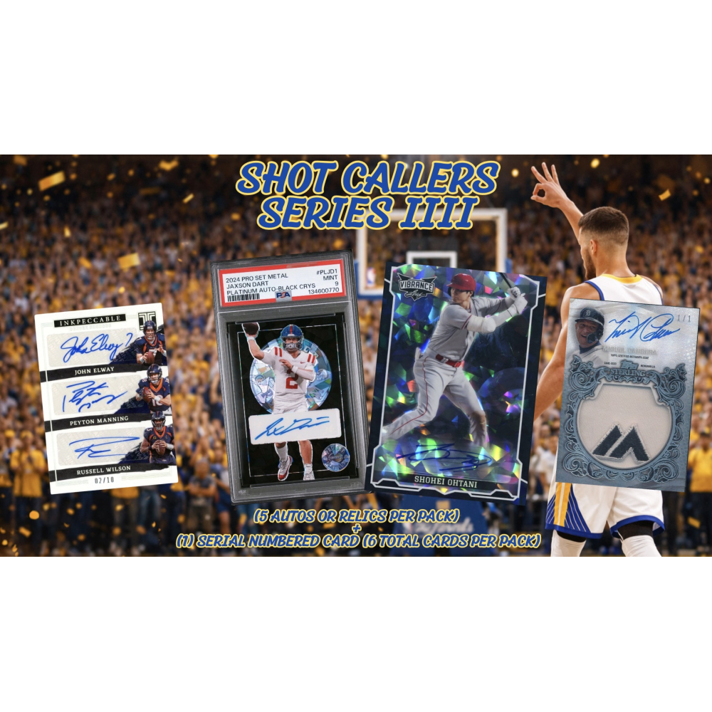 Break King: Shot Callers Series IIII Mystery Box at PristineAuction.com