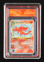 Charizard - "Cheetozard" | Suit Up - 2025 The Case Hitmen 1/1 Custom Art Card with Display Case at PristineAuction.com