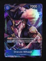 Dracule Mihawk 2024 One Piece Card Game Emperors in the New World #OP09048 ALT ART SR at PristineAuction.com