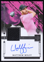 Matthew Wolff 2024-25 Impeccable LIV Elegance Memorabilia Golfer-Worn Autographs #21 #18/19 at PristineAuction.com
