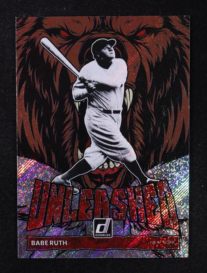 Babe Ruth 2022 Donruss Unleashed Rapture #13 at PristineAuction.com Babe Ruth 2022 Donruss Unleashed Rapture #13 at PristineAuction.com