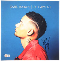 Kane Brown Signed "Experiment" Vinyl Record Album Insert (Beckett) at PristineAuction.com