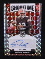 Shedeur Sanders 2025 Panini Mosaic Showtime Signatures #1 RC at PristineAuction.com