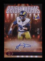 Aaron Donald 2024 Panini Illusions Bright Lights Signatures Purple #20 #07/50 at PristineAuction.com