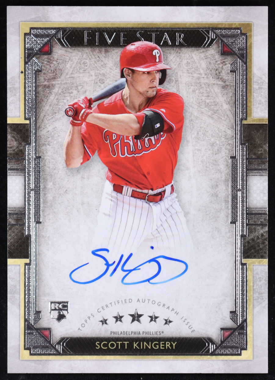 Scott Kingery 2018 Topps Five Star Autographs #FSASI RC at PristineAuction.com Scott Kingery 2018 Topps Five Star Autographs #FSASI RC at PristineAuction.com