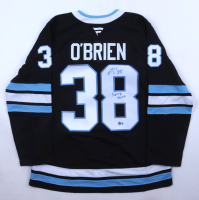 Liam O'Brien Signed Mammoth Fanatics Authentic Jersey Inscribed "Spicy Tuna" (Beckett) at PristineAuction.com