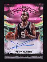 Tony Parker 2024-25 Topps Inception Memory Lane Marks Pink #MLMTP #38/99 at PristineAuction.com