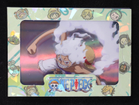 Monkey D. Luffy 2025 Cybercel One Piece Egghead Series 1 Icons #35 Action SR at PristineAuction.com