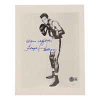 Floyd Patterson Signed 8x10 Photo Inscribed "Warm Regards" (Beckett) at PristineAuction.com