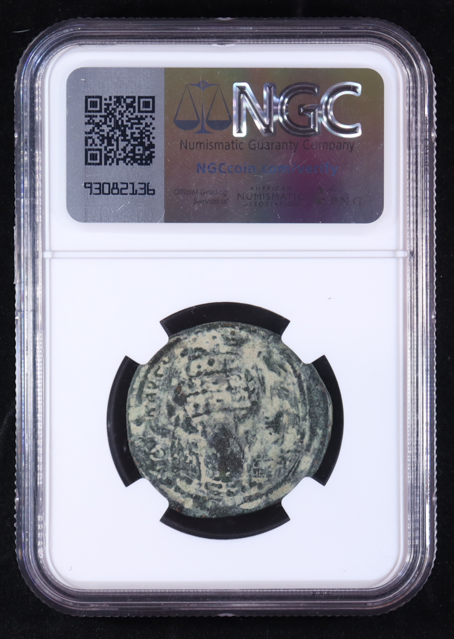 Byzantine Empire Constantine X, AD 1059-67 AE Follis (NGC) at PristineAuction.com Byzantine Empire Constantine X, AD 1059-67 AE Follis (NGC) at PristineAuction.com