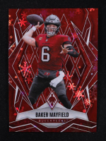 Baker Mayfield 2025 Panini Phoenix Red Winter #128 #289/399 at PristineAuction.com