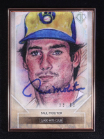 Paul Monitor 2020 Topps Topps Transcendent Sketch Reproductions 3000 Hits Club Auto #TTCR-PM #33/95 at PristineAuction.com