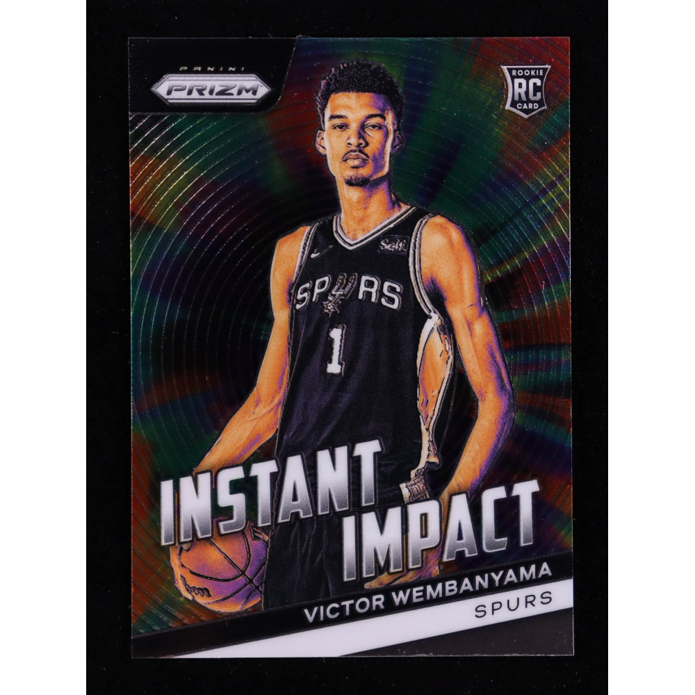 Victor Wembanyama 2023-24 Panini Prizm Instant Impact #3 RC at PristineAuction.com