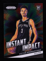 Victor Wembanyama 2023-24 Panini Prizm Instant Impact #3 RC at PristineAuction.com