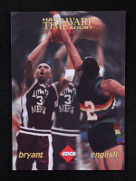 Kobe Bryant / Alex English 1996 Jersey City Hard Court Time Warp #TW3 #0732/1000 at PristineAuction.com