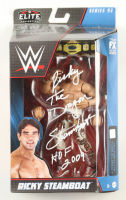 Ricky "The Dragon" Steamboat Signed WWE Mattel Elite Collection Action Figure Inscribed "HOF 2009" (JSA) at PristineAuction.com